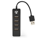 NEDIS HUB NEDIS 2.0 4 PORT Czarny # - 1463485 - zdjęcie 1